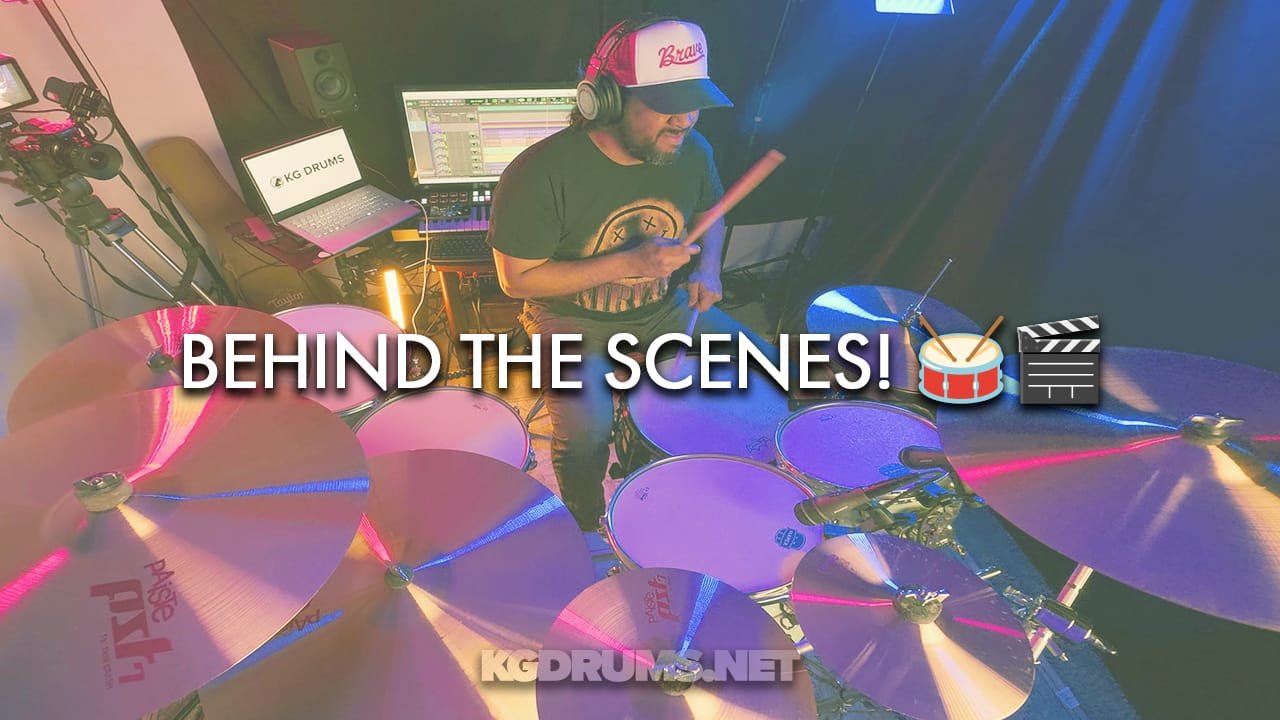 Welcome to KG Drums Behind the Scenes! 🥁🎬